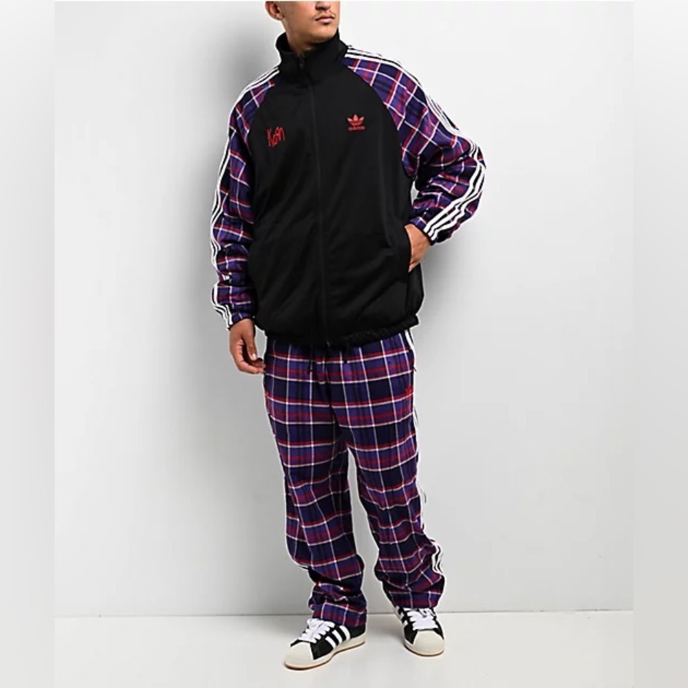 NWT!!! Korn X Adidas Reversible Tracksuit!
Size XS - SOLD OUT!!!